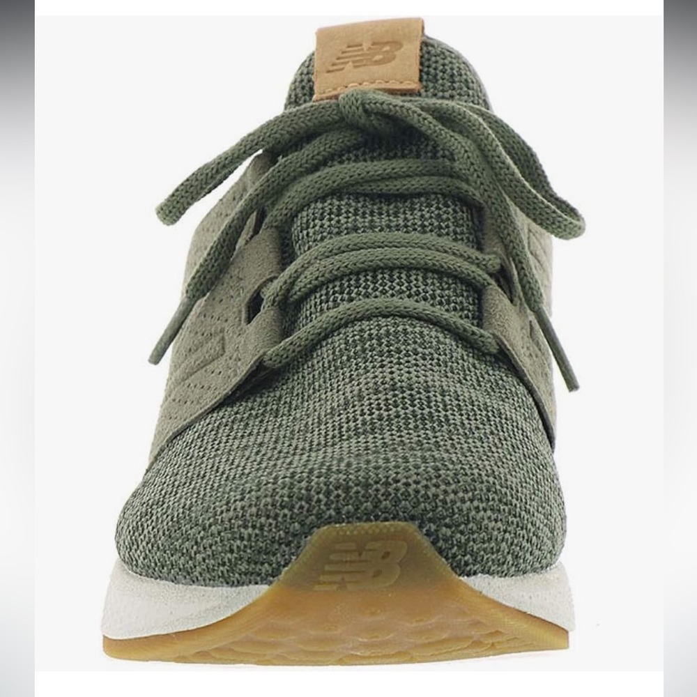 Men’s New Balance Fresh Foam Cruz v2 Knit Military Foliage Green Running Shoes - Picture 5 of 13